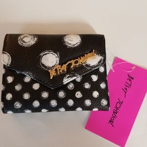 *** SOLD***NWT Betsey Johnson Flap Wallet